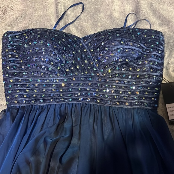 La Femme embellished with hand sewn crystals - Picture 7 of 7